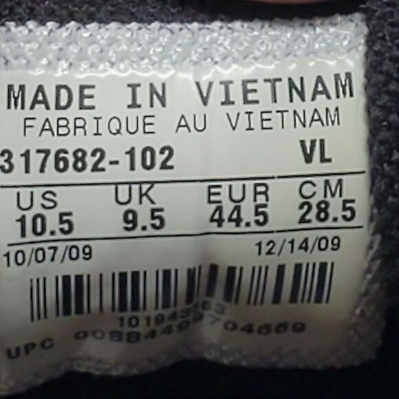 NIKE DURASPORT SMU 317682-102 MEN'S LEATHER SOFT SPIKES GOLF SHOES SIZE 10.5 - Picture 12 of 12